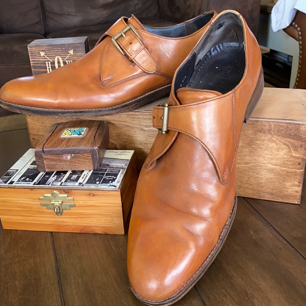 Cole Haan Beautiful Single Buckle Dress Shoe